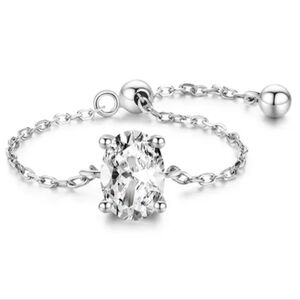 S925 ADJUSTABLE RING in Style 1 trending sterling silver gift women